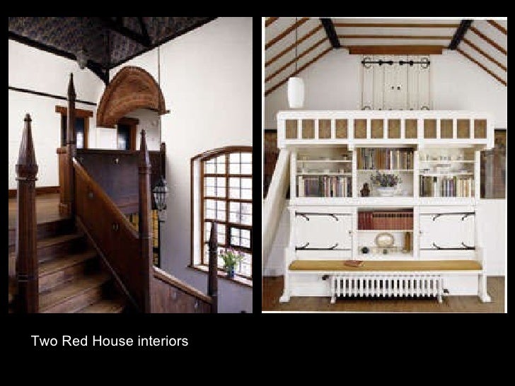 The red house interior The red house interior